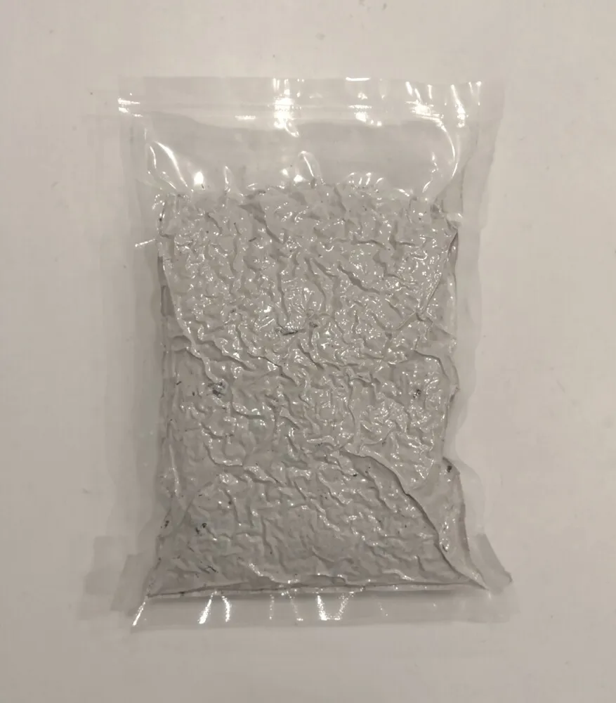 粉骨後 真空圧縮パック袋梱包サンプル画像